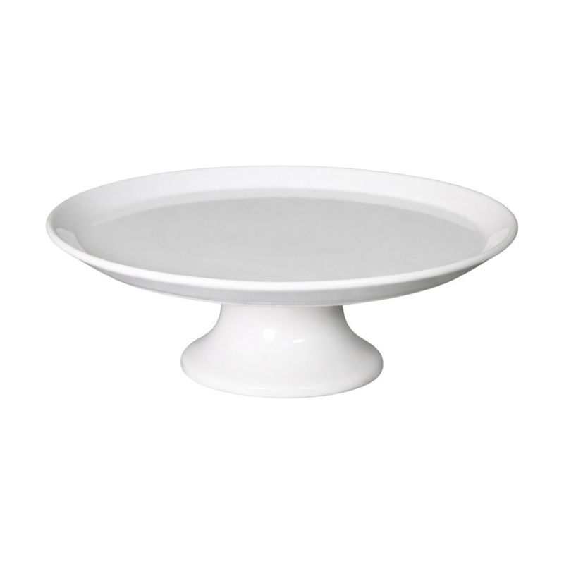 Pastelero con Pie 32 cm Blanco