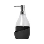 Dispensador de Jabón para Lavatrastos con Base Negro