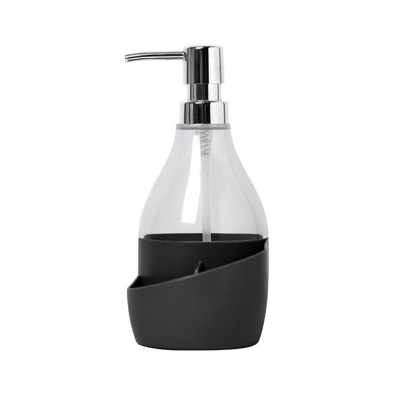 Dispensador de Jabón para Lavatrastos con Base Negro