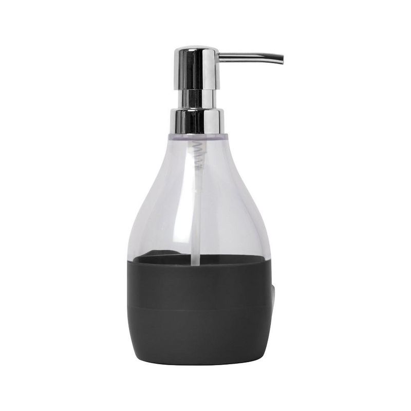 Dispensador de Jabón para Lavatrastos con Base Negro