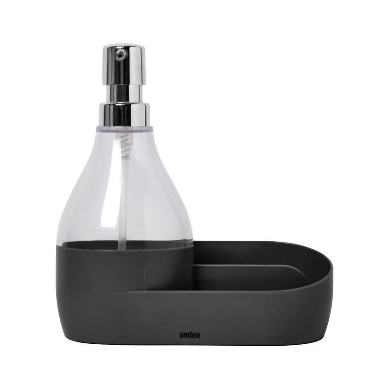 Dispensador de Jabón para Lavatrastos con Base Negro