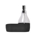 Dispensador de Jabón para Lavatrastos con Base Negro