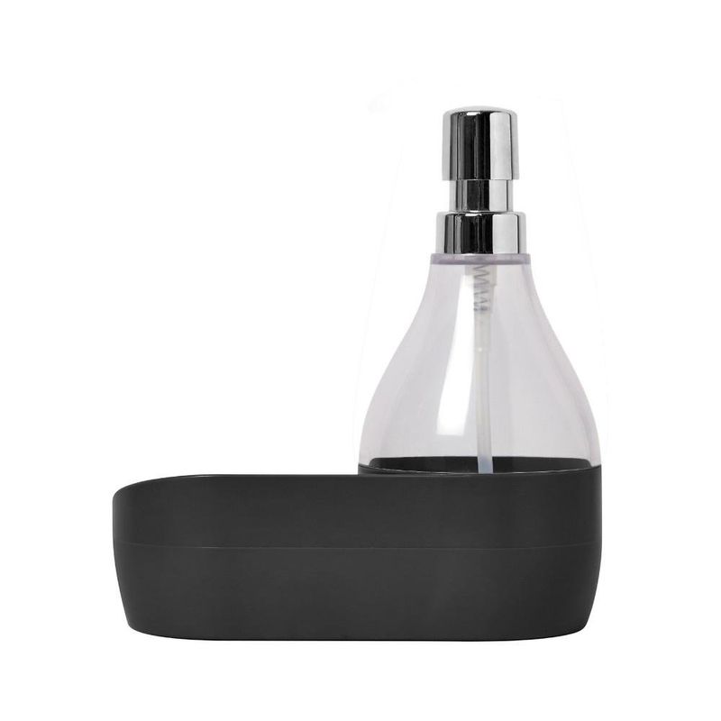 Dispensador de Jabón para Lavatrastos con Base Negro