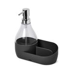 Dispensador de Jabón para Lavatrastos con Base Negro