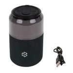 Bocina Inalámbrica Portátil STF Bolt con Luz LED Color Negro