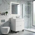 Vanity con Lavamanos Blanco Grace 60x45.5x72 cm
