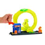 Pista Hot Wheels City Ataque de Serpiente Espiral con Vehículo