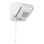 Ducha Eléctrica Compacta FAME Khrome de 5400 W 127 V Color Blanco