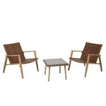 Set de Exterior Cam 3 Piezas Café