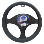 Cubre Volante Racingtec Premium con Costura y Puntos Color Negro