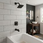 Mezcladora para Ducha Monomando Bruxie Negra