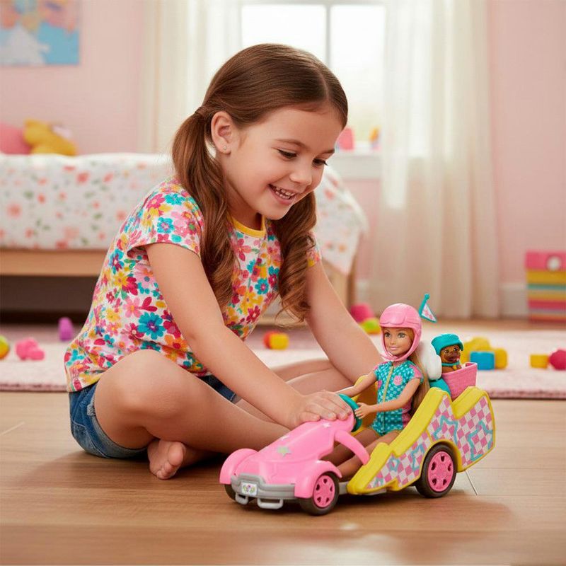 Muñeca Stacie con Go-Kart y Mascota