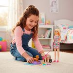 Barbie Paseo con Perrito en Silla de Ruedas