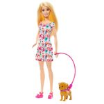 Barbie Paseo con Perrito en Silla de Ruedas