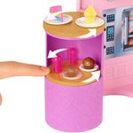 Kit De Restaurante Con Muñeca Cocinando A La Parrilla - Barbie