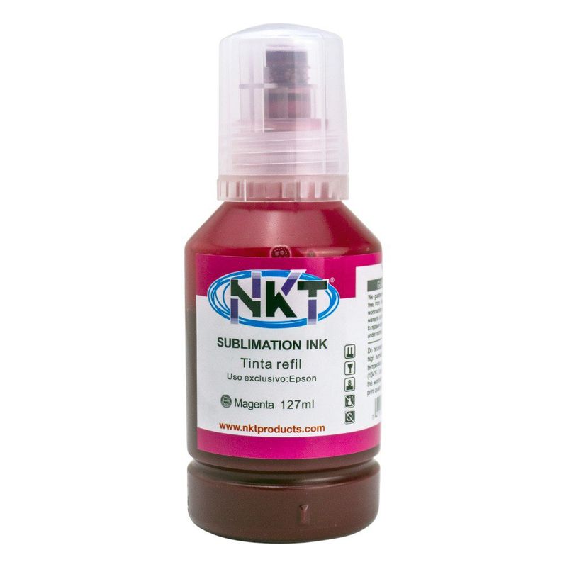 Tinta para Sublimación NKT de 127 Ml Magenta