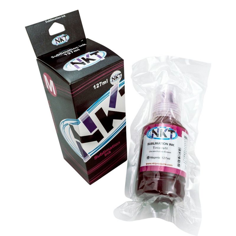 Tinta para Sublimación NKT de 127 Ml Magenta