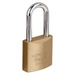 Candado de Hierro Color Latón de 25 mm con Gancho Largo