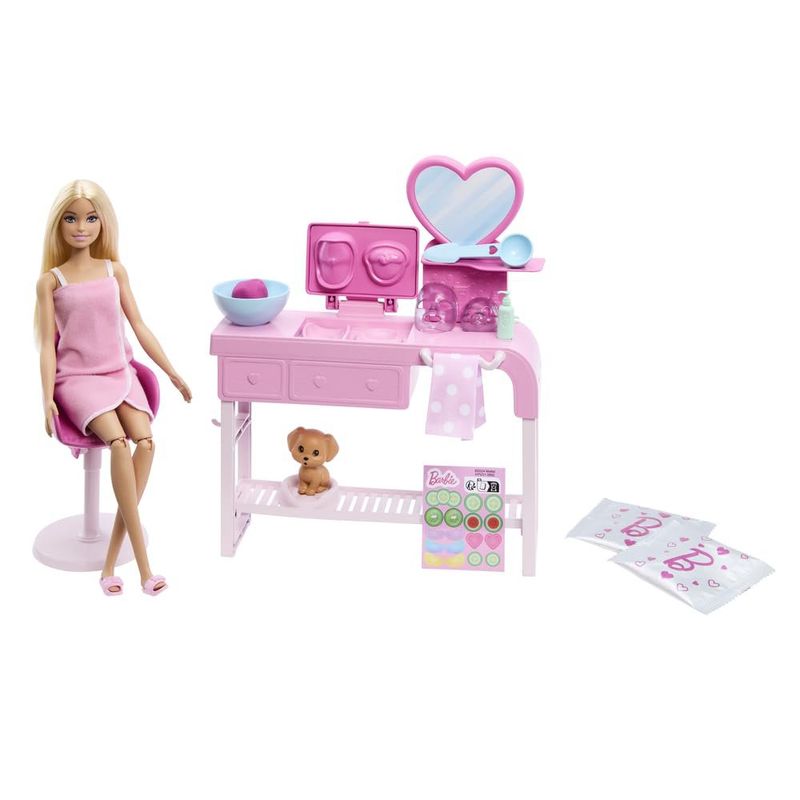 Muñeca Barbie Día de Spa con Accesorios
