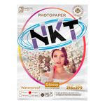 Papel Fotográfico Glossy de 210 g Tamaño Carta de 20 Hojas