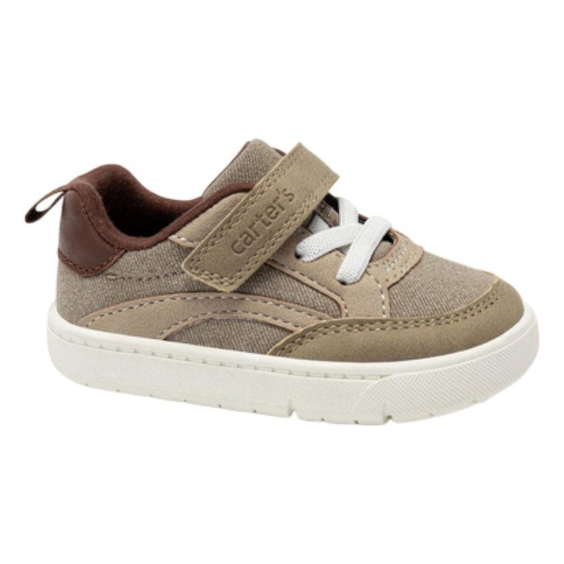 Zapato para Bebé Every Step Tipo Tennis Color Beige con Blanco