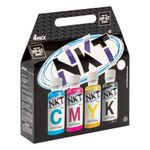 Tinta NKT para HP‑GT Series de 100ml en Pack de 4 Colores