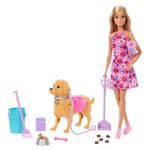 Muñeca Barbie Malibú con Cachorro y Accesorios