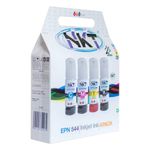 Tinta NKT para Epson 544 de 70 ml en Pack 4 Colores