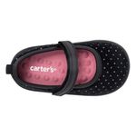 Zapato para Bebé Every Step Tipo Mary Jane Color Negro con Lunares
