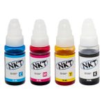 Tinta NKT para Canon Serie G de 70 Ml en Pack 4 Colores