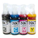 Tinta NKT 100ml para Epson 664 en Pack de 4 Colores