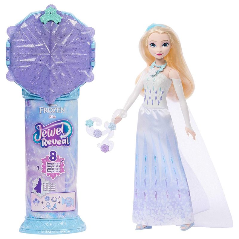 Muñeca Elsa de Frozen Jewel Reveal