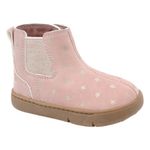 Bota para Bebé Every Step Tipo Chelsea Rosa con Estrellas