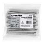 Tornillos Tipo Máquina Acero Galvanizado 1/2 x 5 Plg Bolsa 10 Pzas