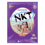 Papel Fotográfico Glossy de 230 g Tamaño Carta de 20 Hojas