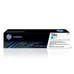Cartucho de Tóner HP 126A Cian Original para Impresoras Láser HP