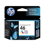 Cartucho de Tinta HP 46 Tricolor Ink Advantage Ultra