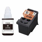 Tinta Canon GI190 y Cartucho Compatibles para Pixma Negro