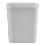 Basurero Rectangular de 10 L Color Blanco