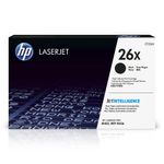 Tóner Original LaserJet Alto Rendimiento HP 26X Negro