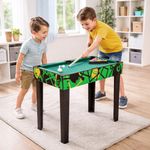 Mesa Multijuegos 4 en 1 con Futbolito, Billar, Hockey y Ping Pong