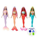 Muñeca Barbie Sirena Cabello Fantasía - Diseños Surtidos