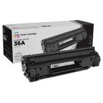Tóner Compatible HP CB436A LD Cartridge para Impresoras LaserJet Negro