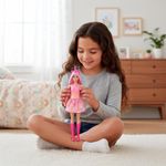 Muñeca Barbie Unicornio Falda de Ensueño Rosa