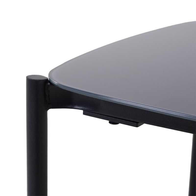 Set de Jardín Levo de Acero para 2 Personas Color Gris