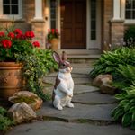 Figura Decorativa de Arlequín para Jardín