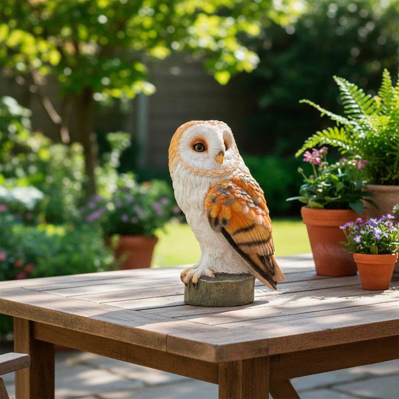 Figura Decorativa de Lechuza para Jardín
