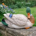 Figura Decorativa de Pato para Jardín