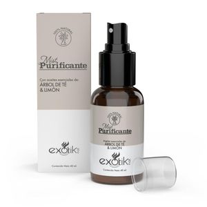 Spray con Aromaterapia Mist Purificante Esencia Árbol de Té & Limón 40 Ml