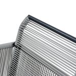 Set de Jardín Compass de Acero para 4 Personas Color Gris